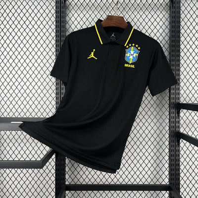 Brasilien Polotrikot Black Edition 2026
