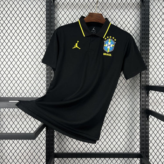 Brasilien Polotrikot Black Edition 2026