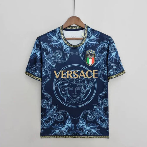 Konzept Trikot Italien 2023/2024 Blau/Gold