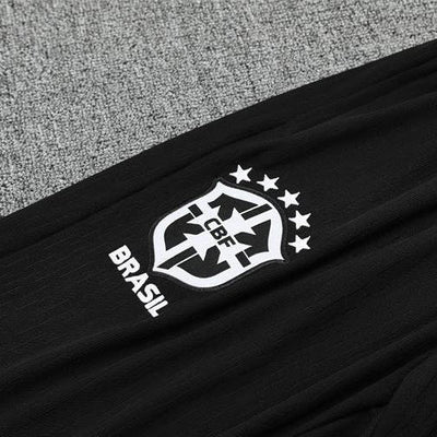 2025/2026 BRAZIL BLACK AND ORANGE TRACKSUIT