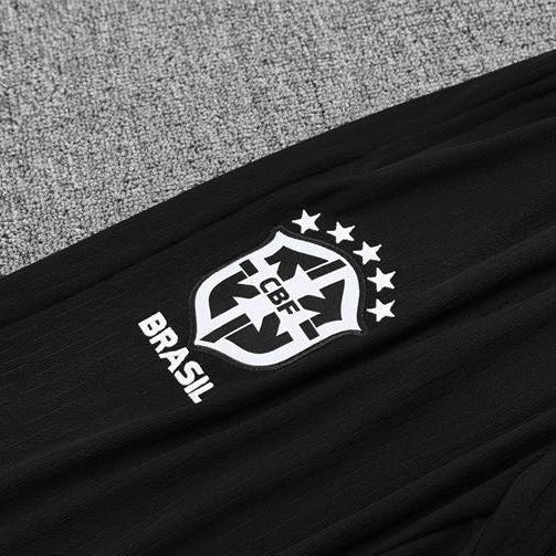 2025/2026 BRAZIL BLACK AND ORANGE TRACKSUIT