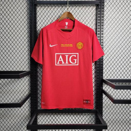 Vintage/Retrotrikot Manchester United 2007/2008 Heim