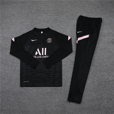 PSG BLACK AND PINK TRACKSUIT