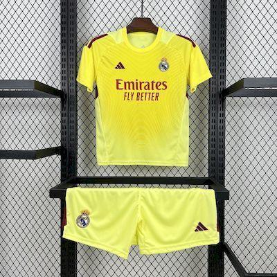 Real Madrid Kinder-Set Torwarttrikot 2025/2026