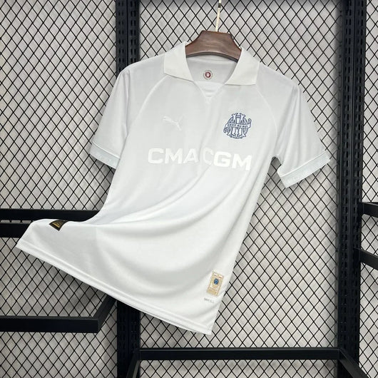 Olympique Marseille Trikot 125 Jahre OM Weiß 2024/2025