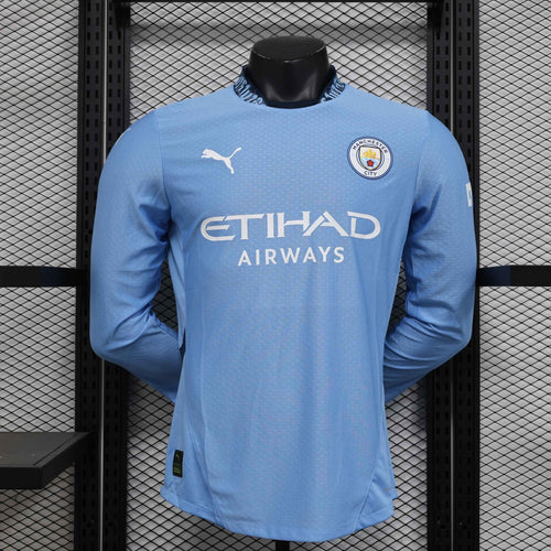 Manchester City Langarm Trikot 2024/2025