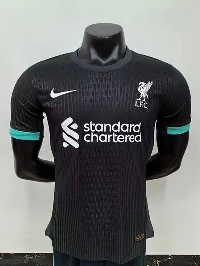 Liverpool Auswärtstrikot Player Version Schwarz 2023/2024