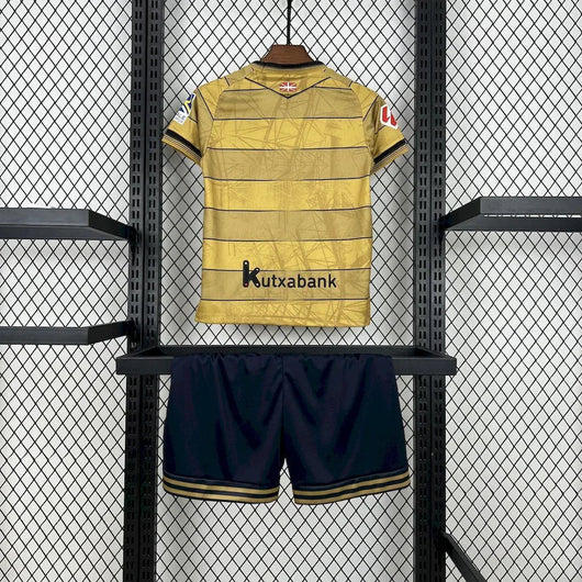 Real Sociedad Kinder-Set Auswärtstrikot 2024/2025