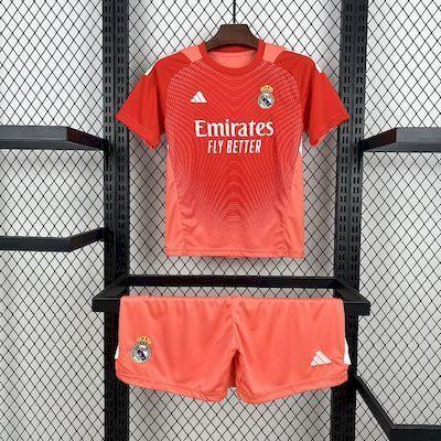 Real Madrid Kinder-Set Torwarttrikot 2025/2026