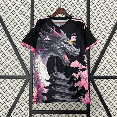 Spezialtrikot Japan 2023/2024 Schwarz/Rosa Dragon