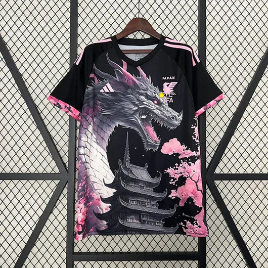 Spezialtrikot Japan 2023/2024 Schwarz/Rosa Dragon