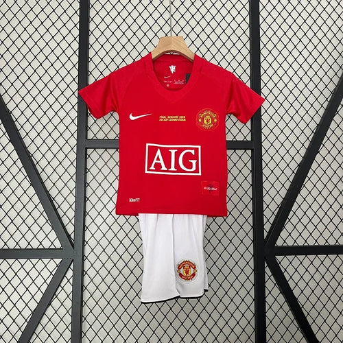 Manchester United Kinder Vintage/retroset 2008