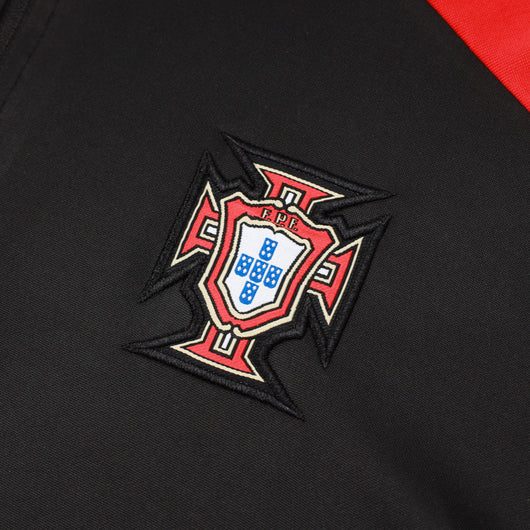 PORTUGAL BLACK AND RED TRACKSUIT