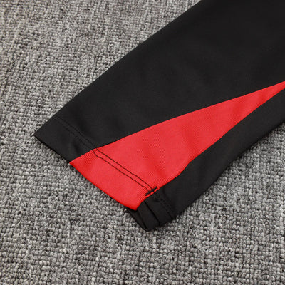 PORTUGAL BLACK AND RED TRACKSUIT