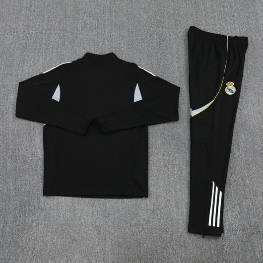 2025/2026 REAL MADRID BLACK TRACKSUIT