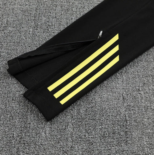 JUVENTUS BLACK AND YELLOW TRACKSUIT