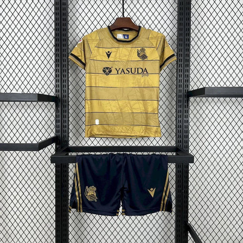 Real Sociedad Kinder-Set Auswärtstrikot 2024/2025