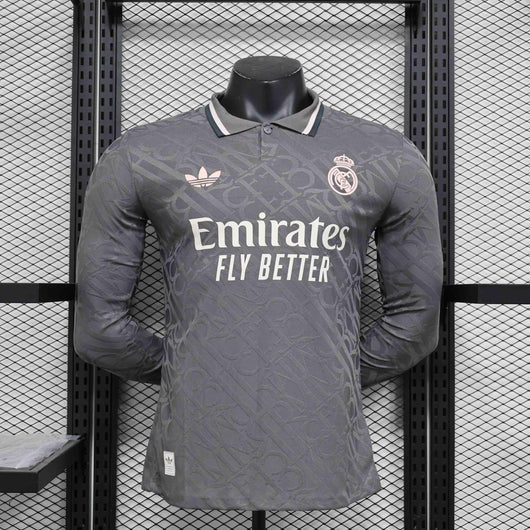 Real Madrid Langarm Trikot 2024/2025